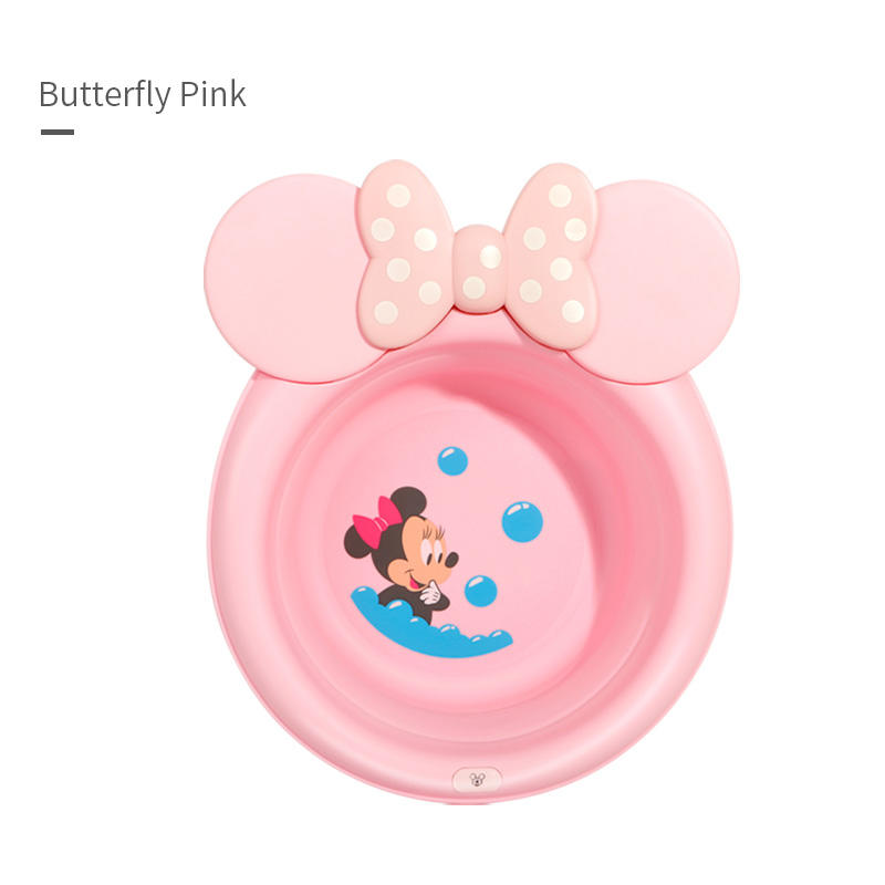 Disney baby cartoon folding washbasin