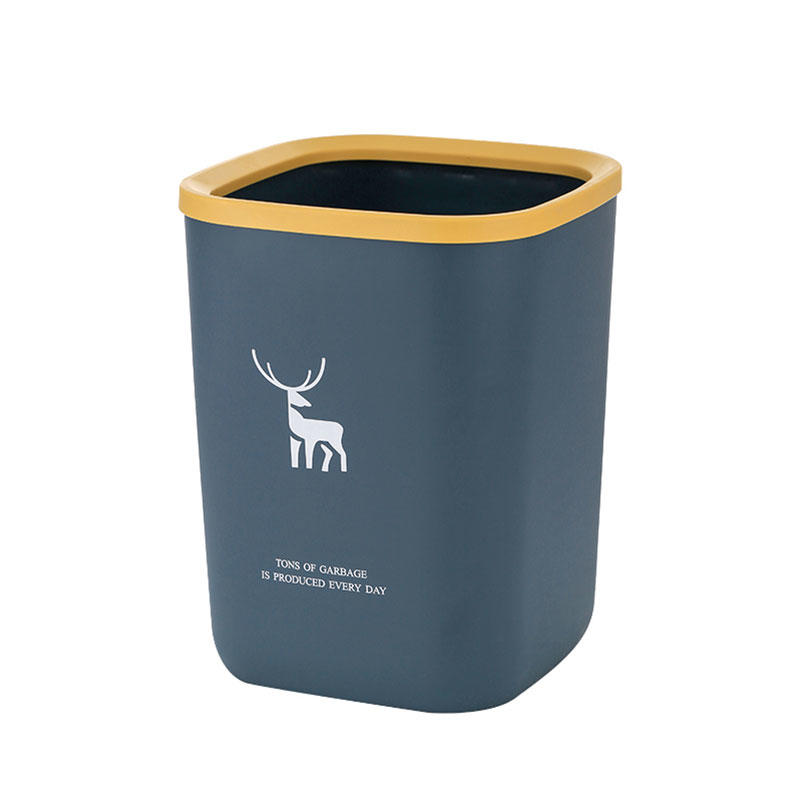Nordic wind pressure ring trash can